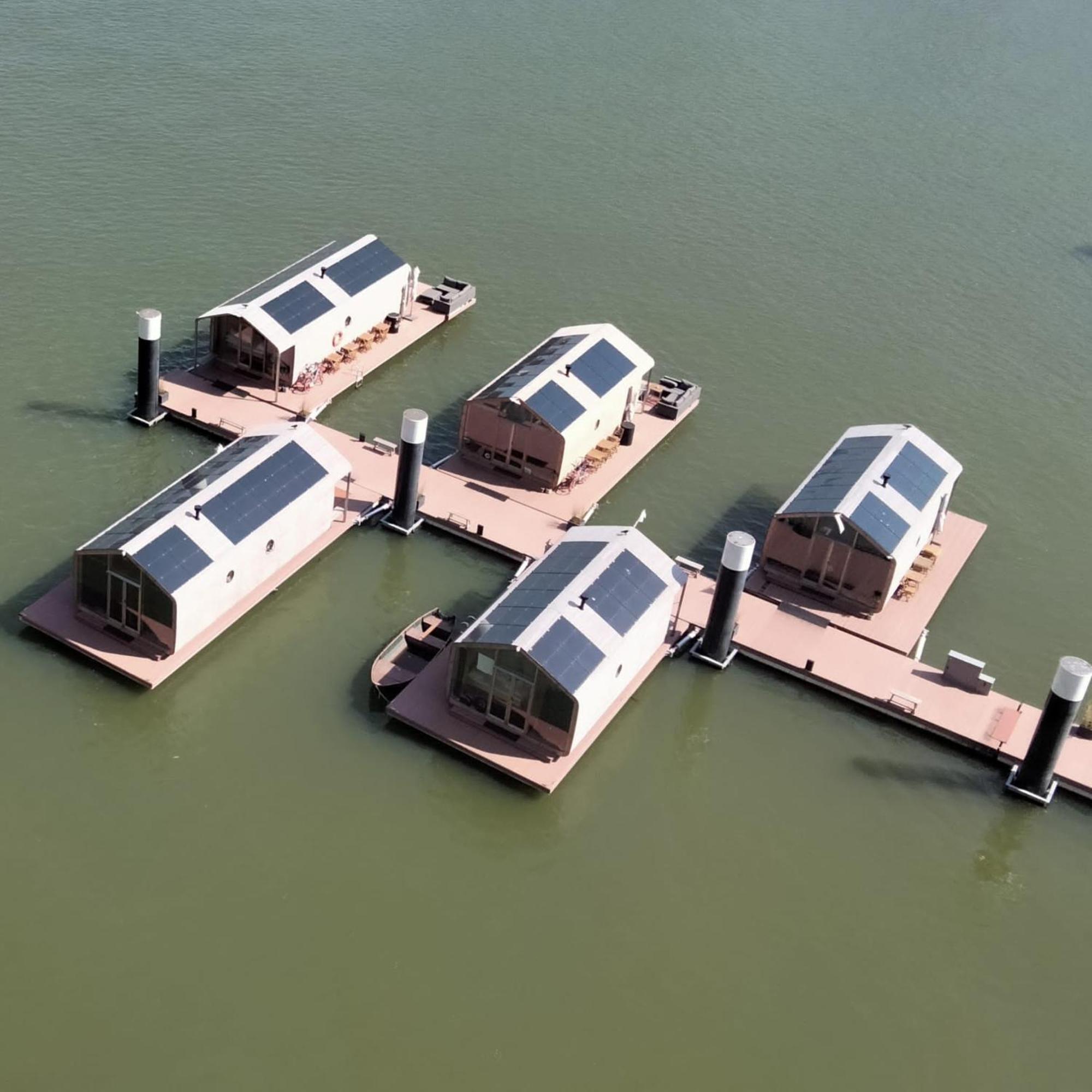 Вилла Wikkelboats At Floating Rotterdam Rijnhaven Экстерьер фото